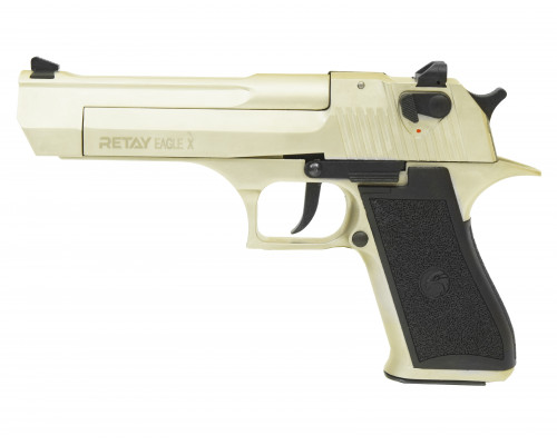 СХП Охолощенный пистолет Retay Eagle X Desert Eagle, кал. 9 мм, сатин