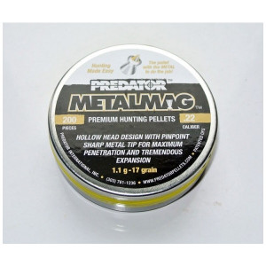 Пули JSB Predator Metalmag 5,5 мм, 1,1 грамма, 200 штук